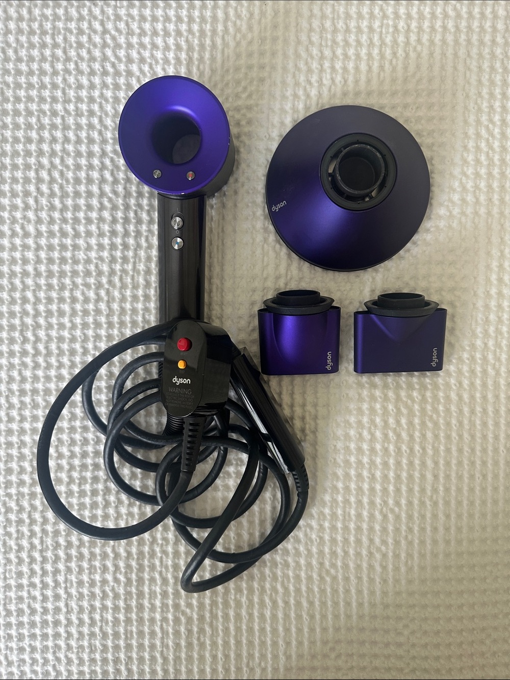 Dyson Supersonic Hair Dryer with Attachments - Metallic Purple